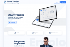 ZoomTender: Innovative reverse auction platform Post, Choose, Pay less